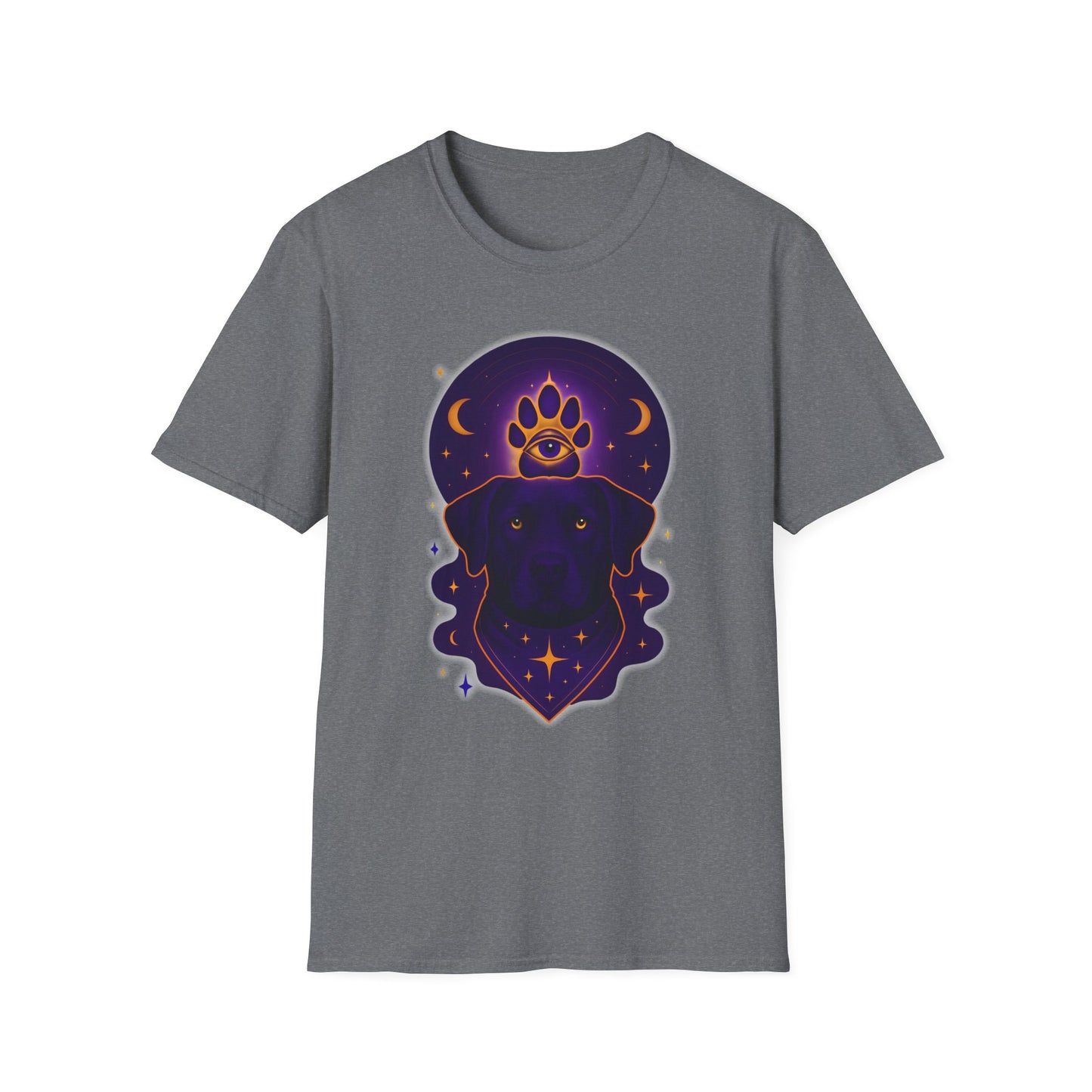 Mystical Animal T-Shirt, Celestial Shirt, Astrology Tee, Gift for Dog Lovers, Unique Graphic Apparel