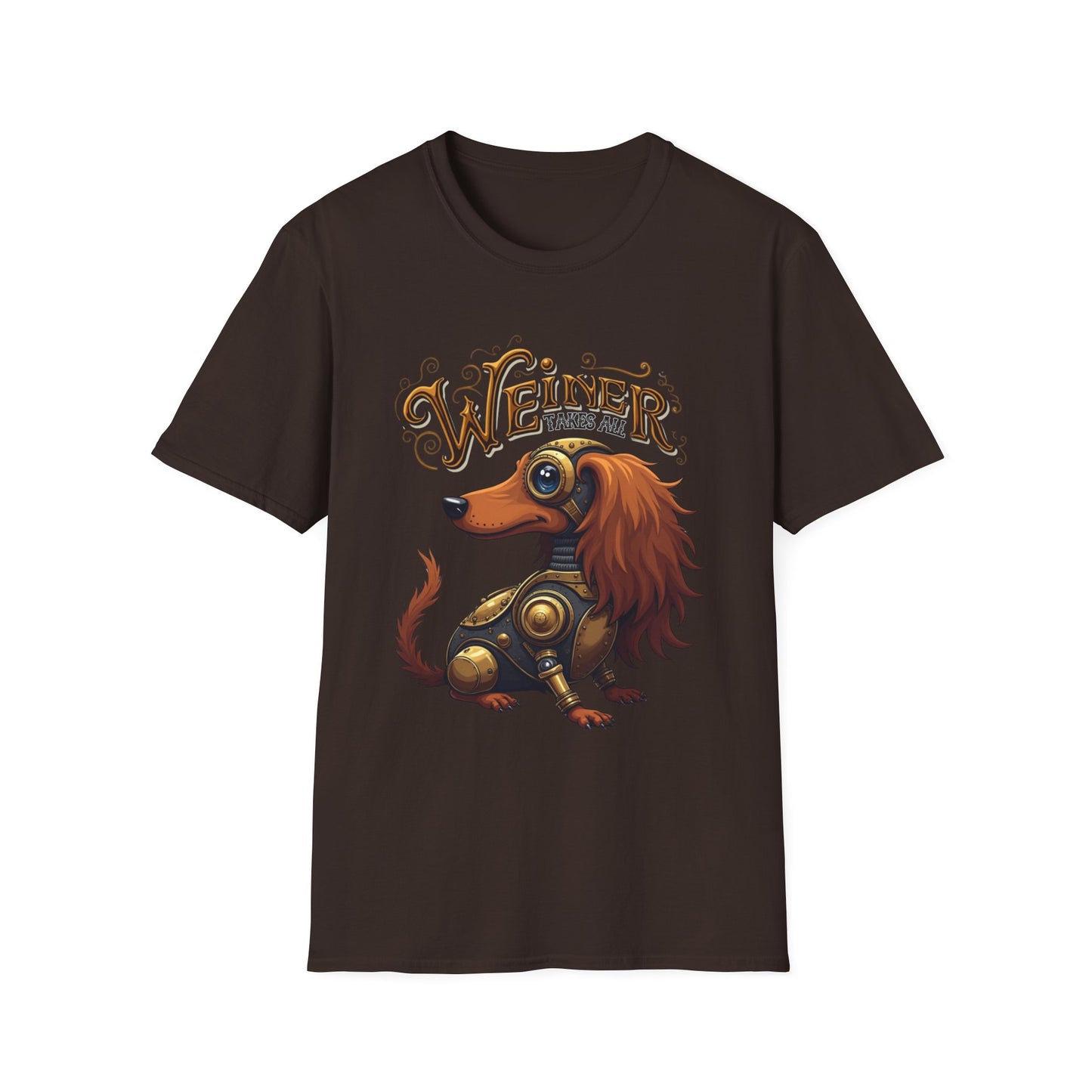 Steampunk Weiner Dog Shirt – Funny Dachshund T-Shirt