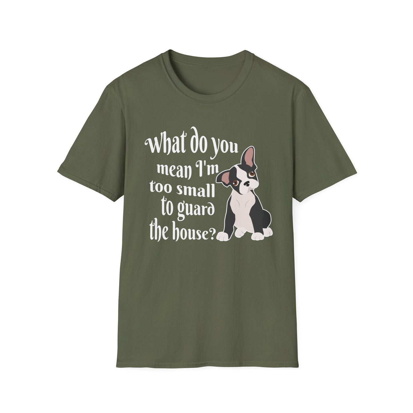 Funny Frenchie T-Shirt – What Do You Mean I’m Small?