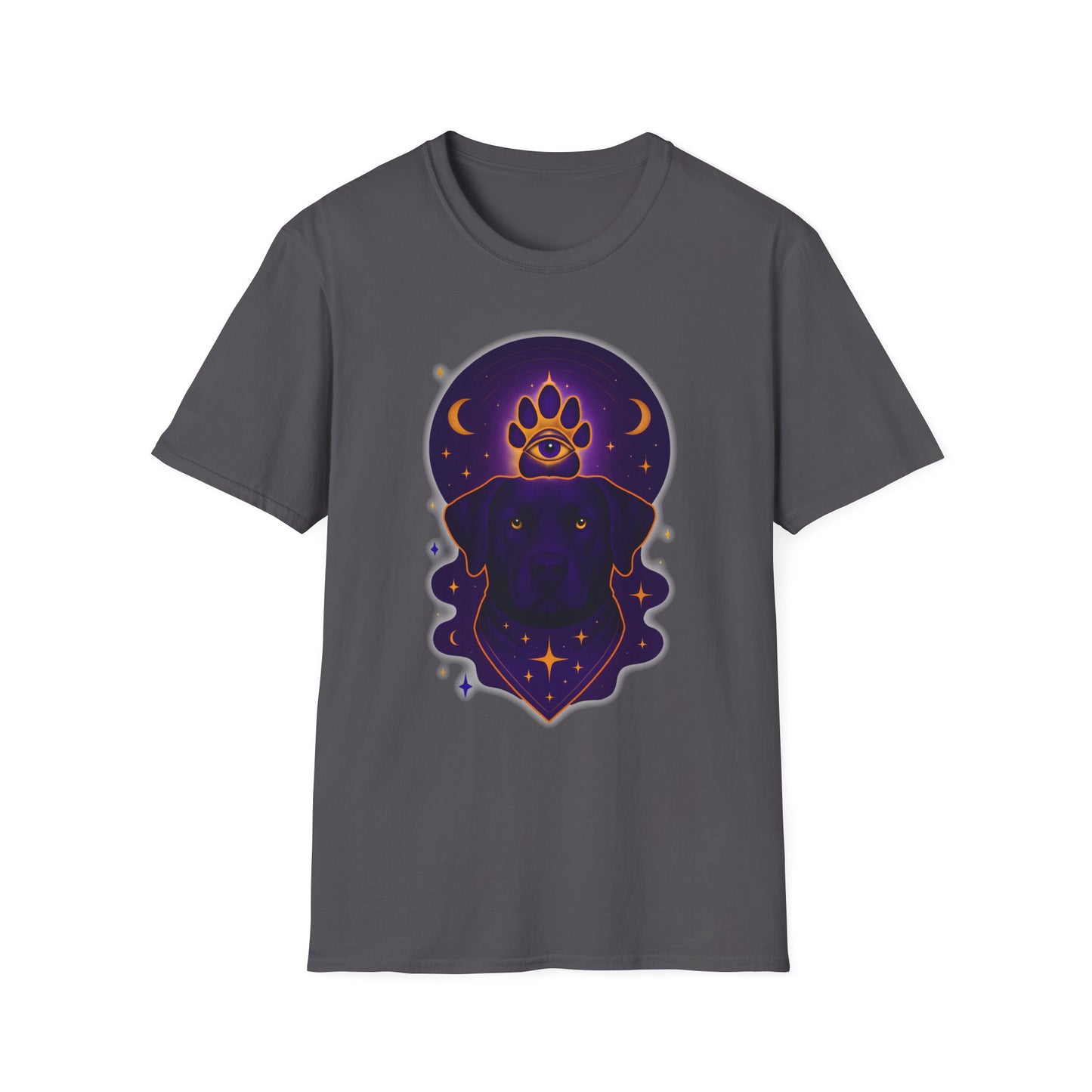 Mystical Animal T-Shirt, Celestial Shirt, Astrology Tee, Gift for Dog Lovers, Unique Graphic Apparel