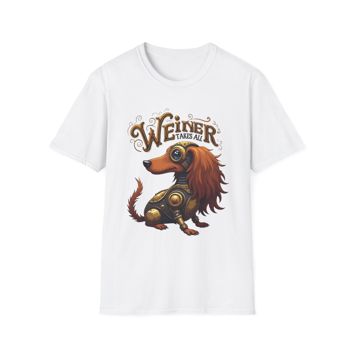 Steampunk Weiner Dog Shirt – Funny Dachshund T-Shirt