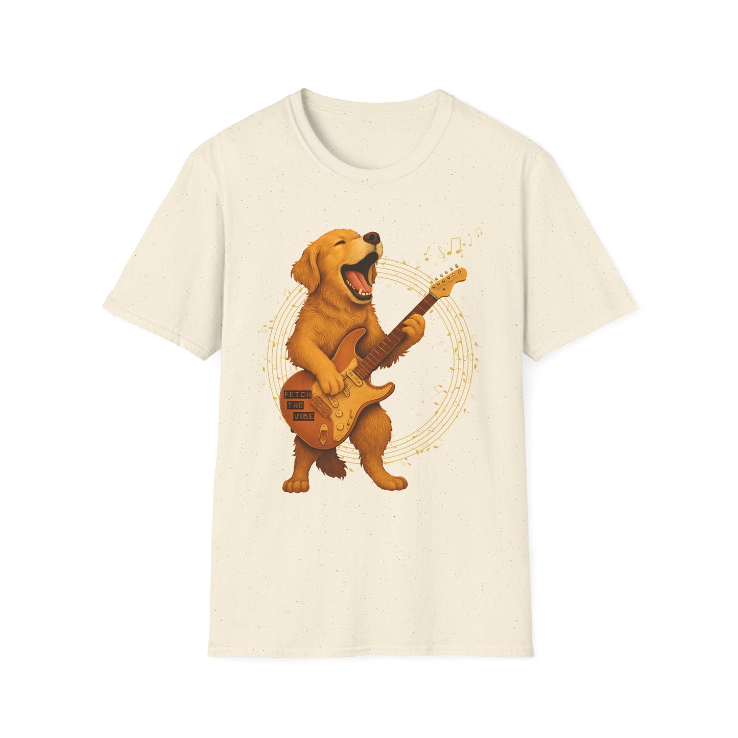 Rocking Golden Retriever Guitar Shirt – Funny Dog Music Tee | Funny Pet Lover Gift, Music Lover Tee, Dog Lover Shirt, Fun Birthday Idea, Animal Art Clothing
