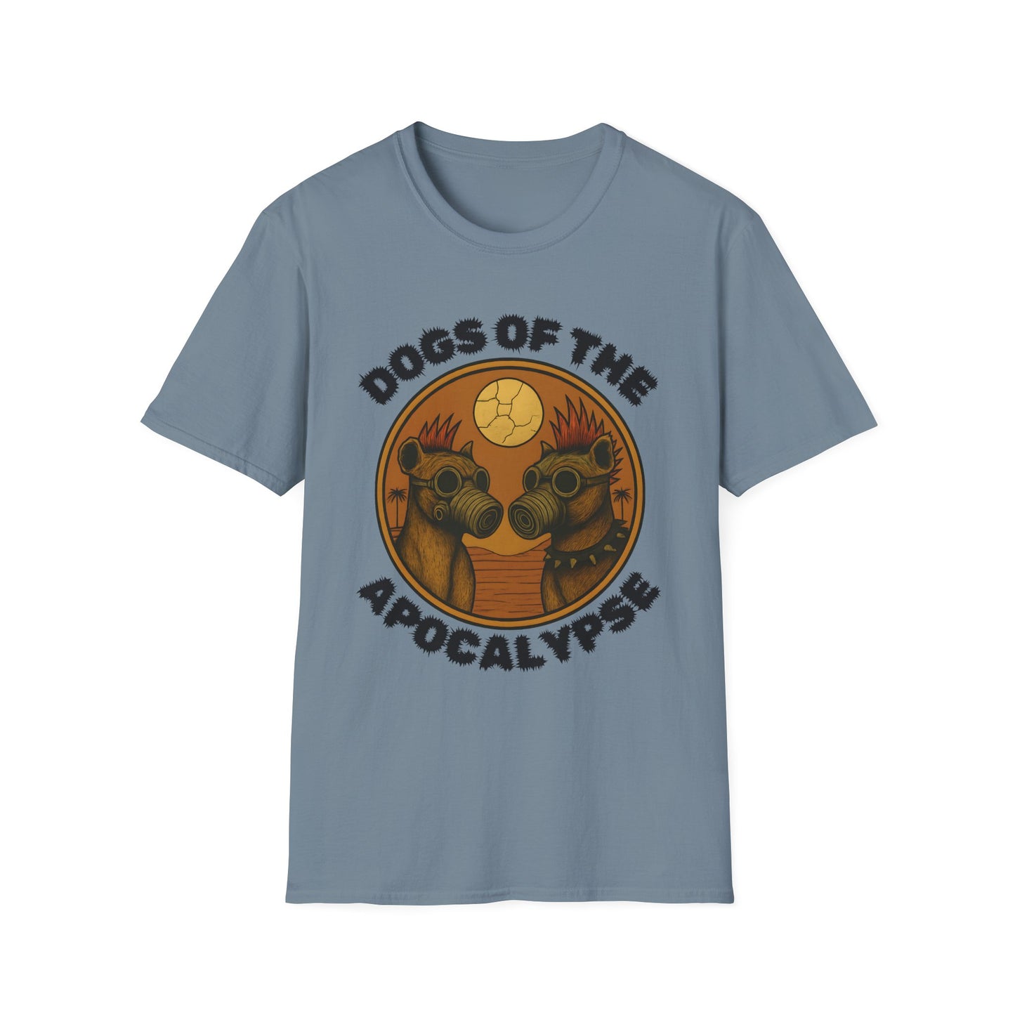 Dogs of the Apocalypse Unisex T-Shirt, Funny Pet Lover Gift, Dog Owner Apparel, Quirky Graphic Tee, Casual Wear