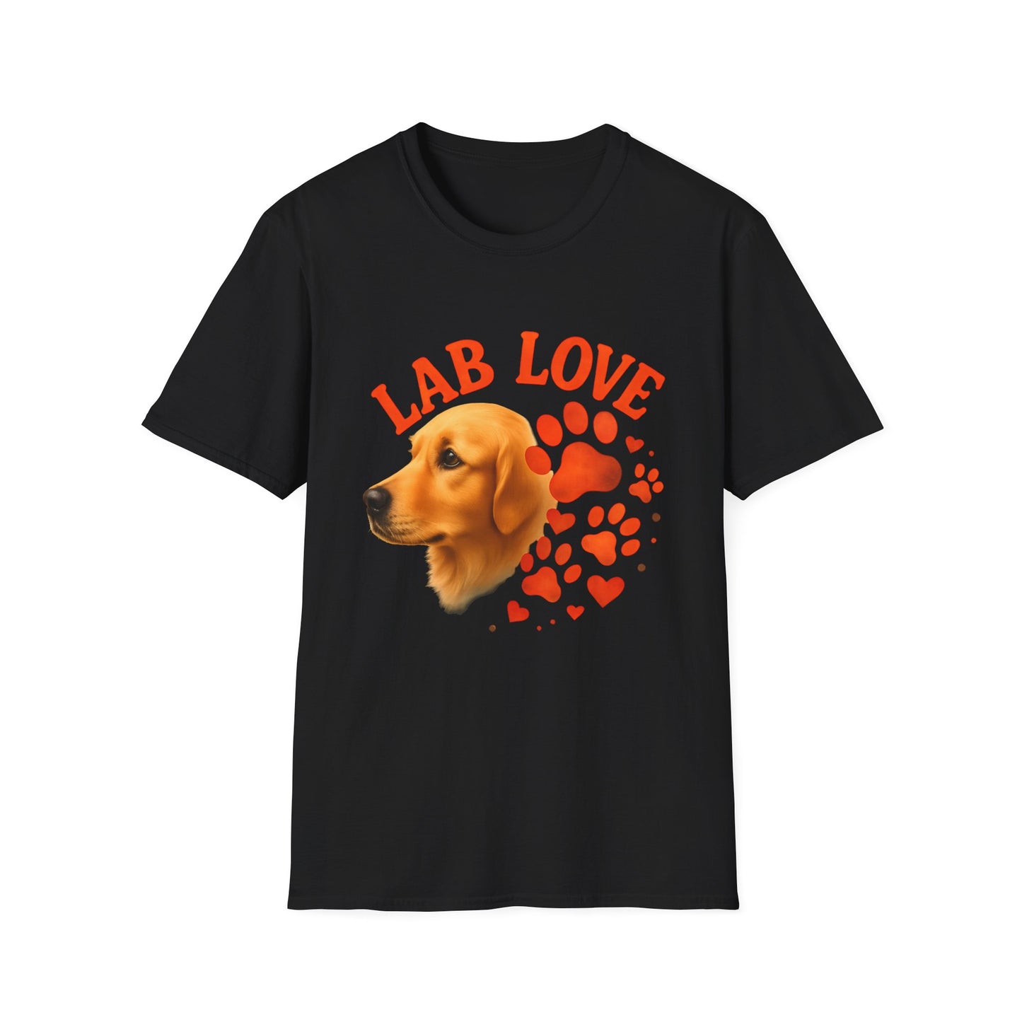 Golden Retriever Lab Love T-Shirt, Dog Lover Gift, Cute Animal Shirt, Pet Adoption Awareness, Perfect for Dog Owners