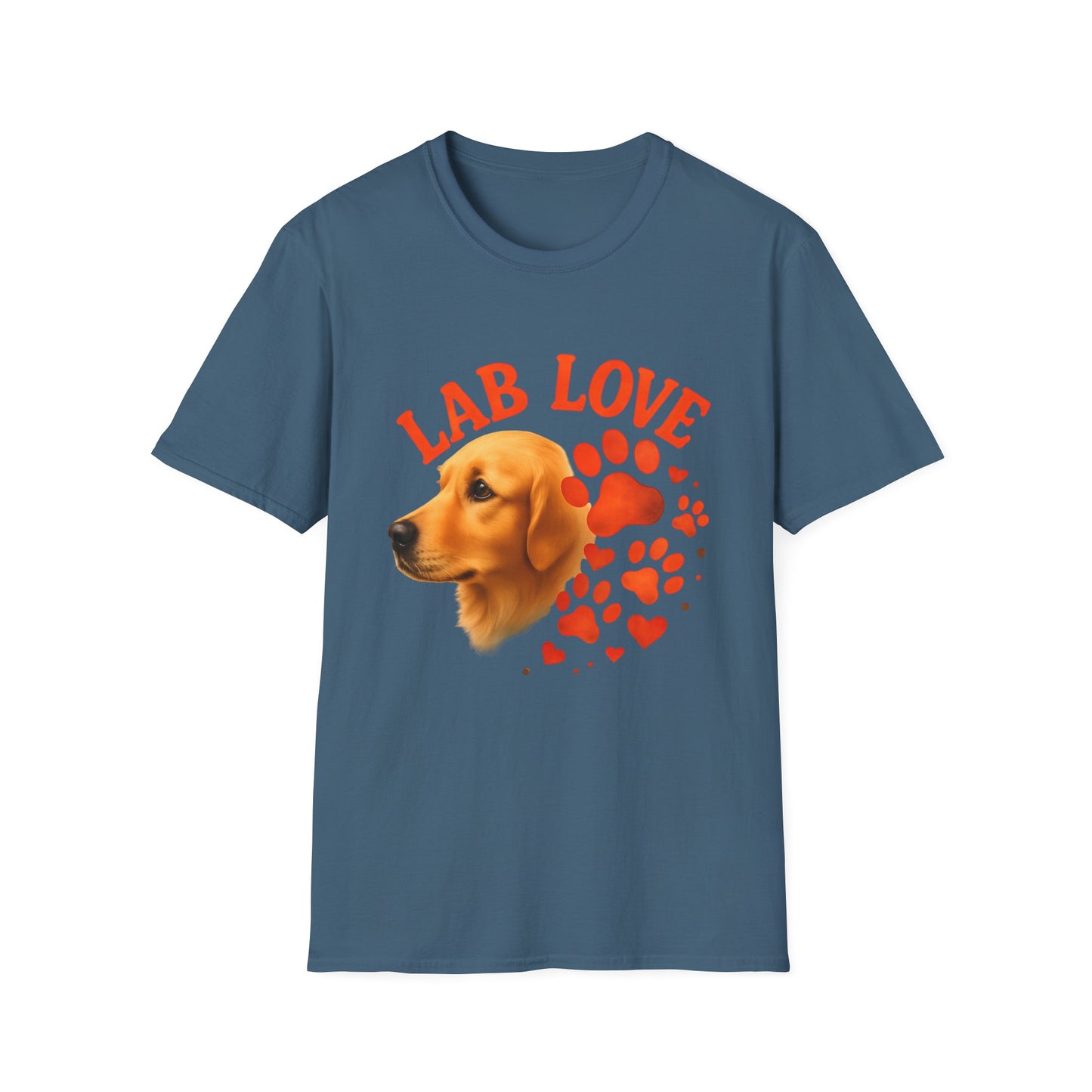 Golden Retriever Lab Love T-Shirt, Dog Lover Gift, Cute Animal Shirt, Pet Adoption Awareness, Perfect for Dog Owners