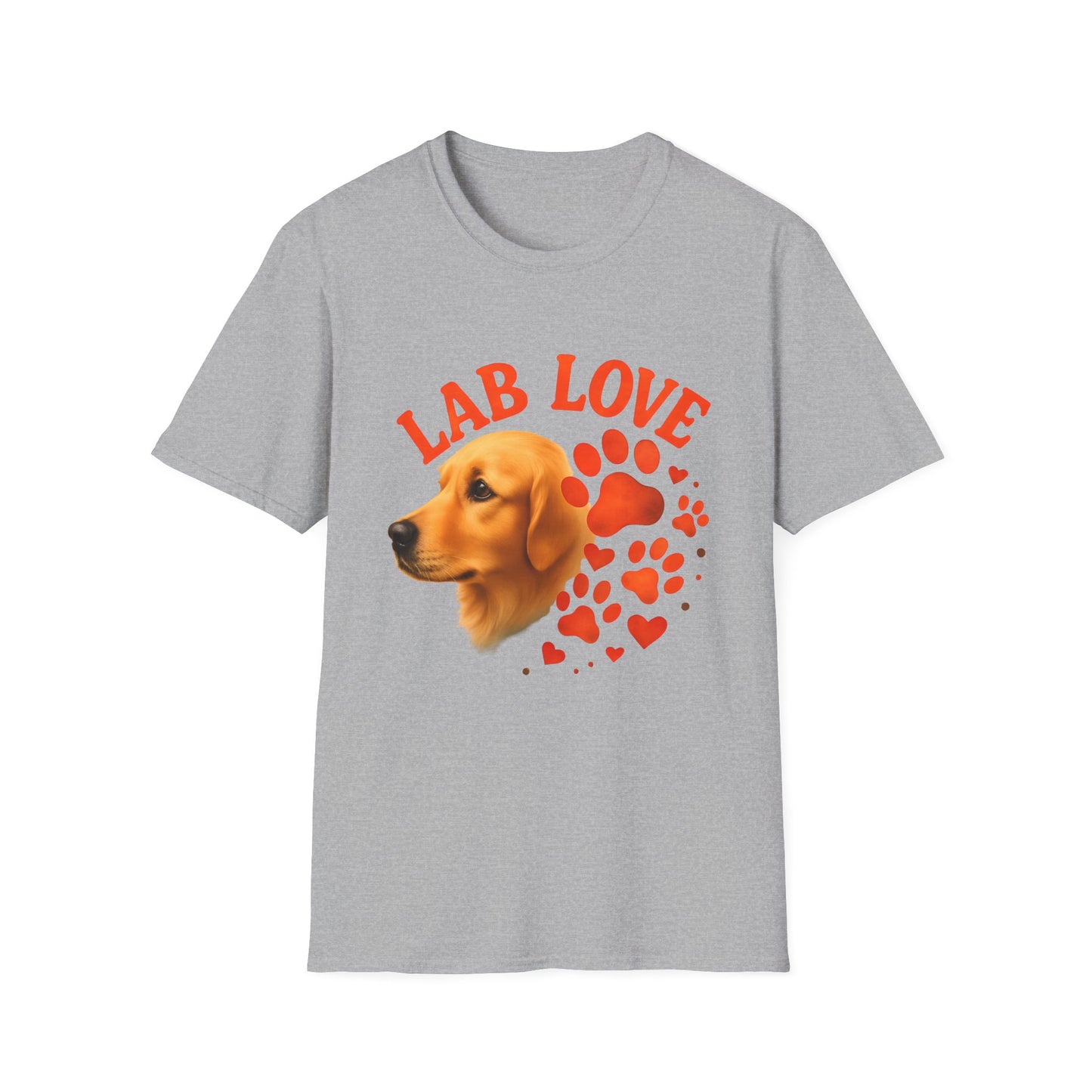 Golden Retriever Lab Love T-Shirt, Dog Lover Gift, Cute Animal Shirt, Pet Adoption Awareness, Perfect for Dog Owners