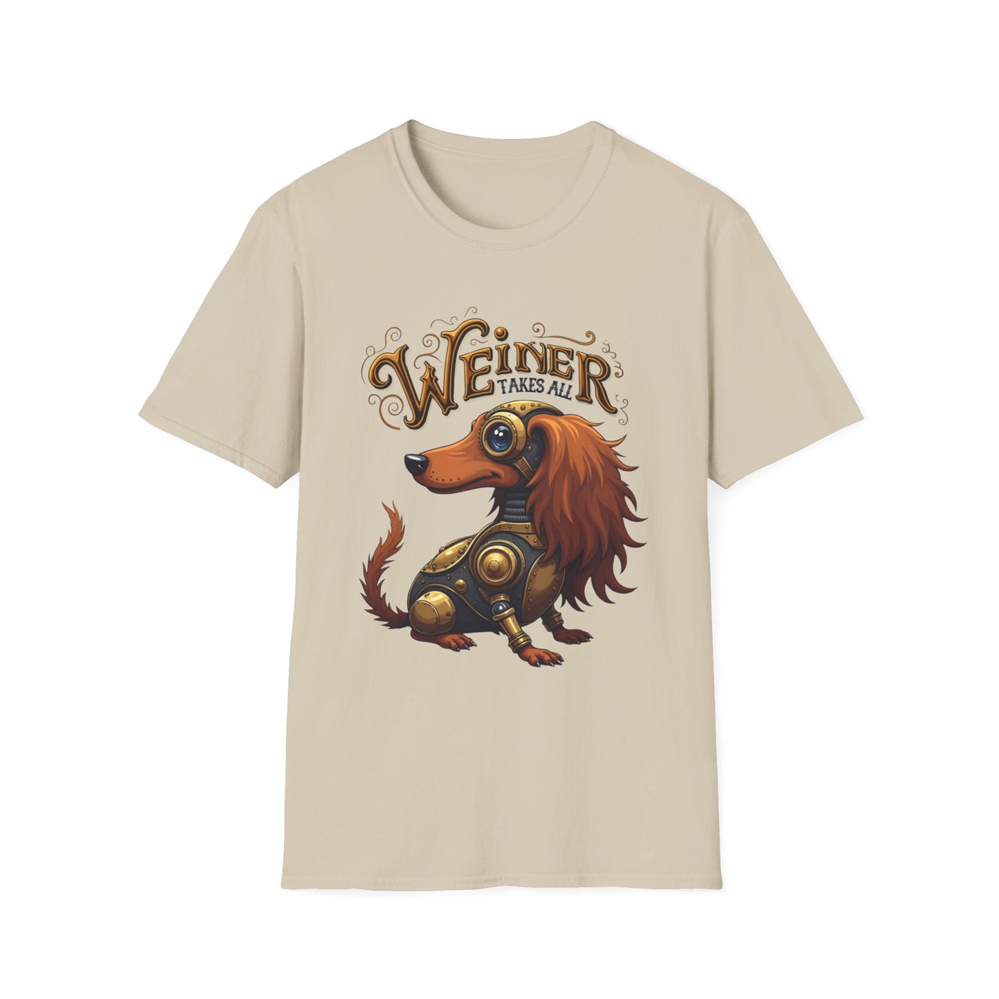 Steampunk Weiner Dog Shirt – Funny Dachshund T-Shirt