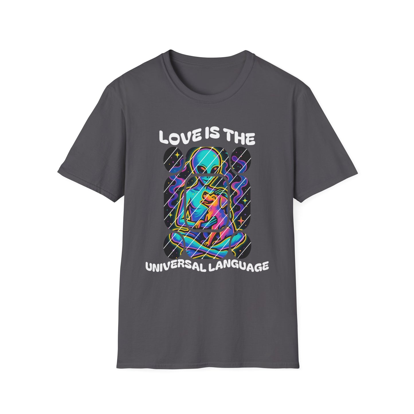 Alien Hug Dog Tee – Love Is The Universal Language
