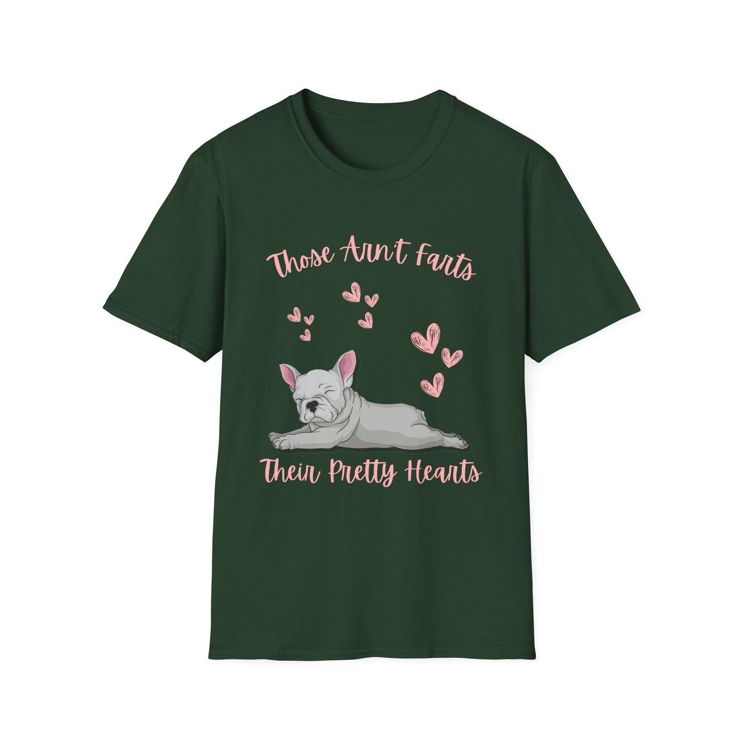 Funny French Bulldog Shirt - Those Aren’t Farts Quote Tee, Casual Everyday Wear