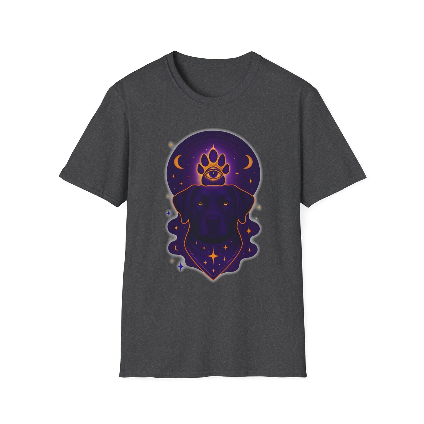 Mystical Animal T-Shirt, Celestial Shirt, Astrology Tee, Gift for Dog Lovers, Unique Graphic Apparel