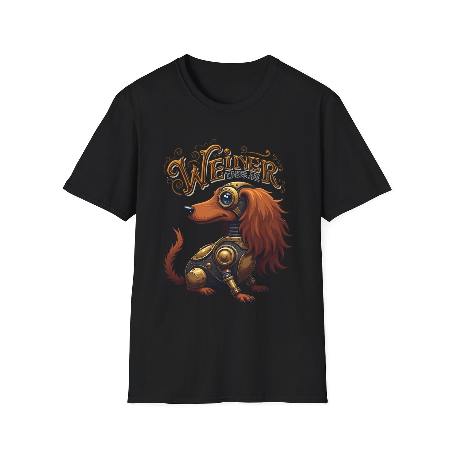 Steampunk Weiner Dog Shirt – Funny Dachshund T-Shirt