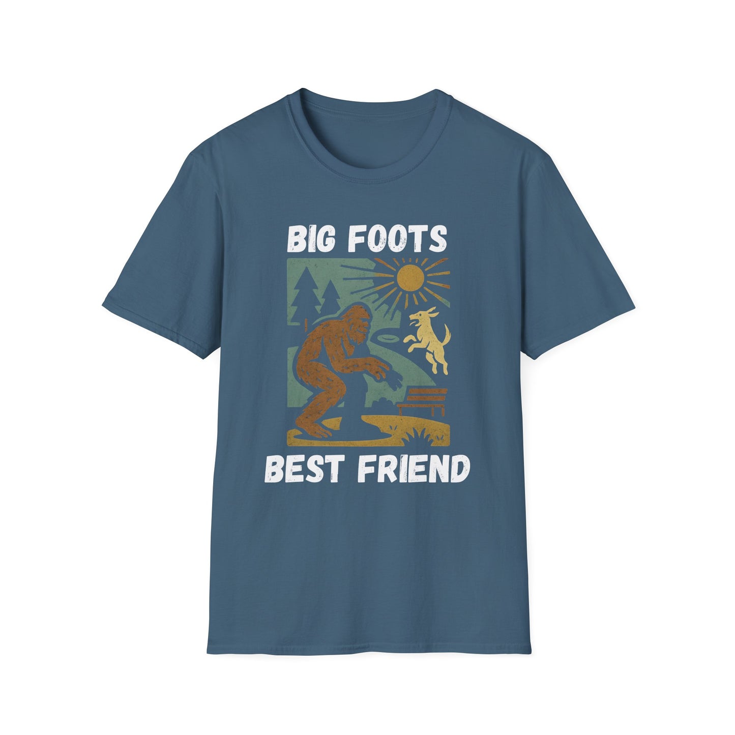 Adventure Awaits T-Shirt, Nature Lover Gift, Funny Bigfoot Tee, Outdoor Enthusiast Shirt, Camping Apparel, Unique Graphic Tee