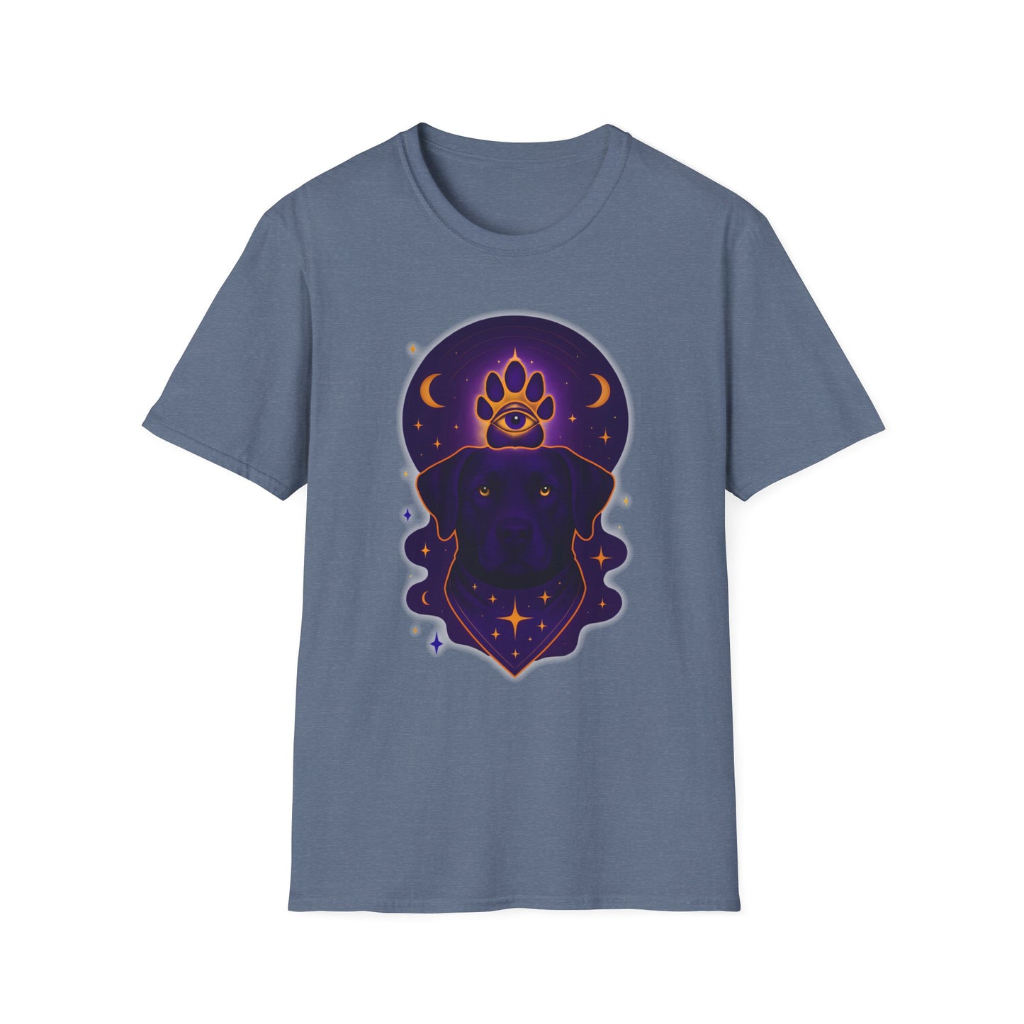 Mystical Animal T-Shirt, Celestial Shirt, Astrology Tee, Gift for Dog Lovers, Unique Graphic Apparel