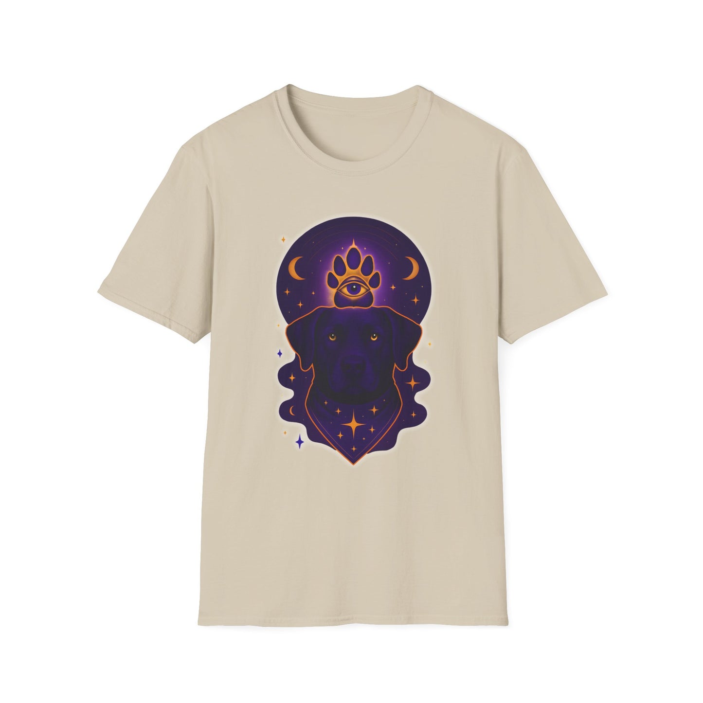 Mystical Animal T-Shirt, Celestial Shirt, Astrology Tee, Gift for Dog Lovers, Unique Graphic Apparel