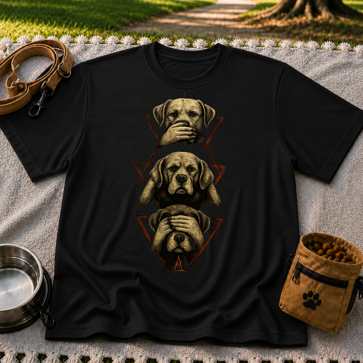 TT-THREE-WISE-DOGS STOREFRONT 1.25X :: Black