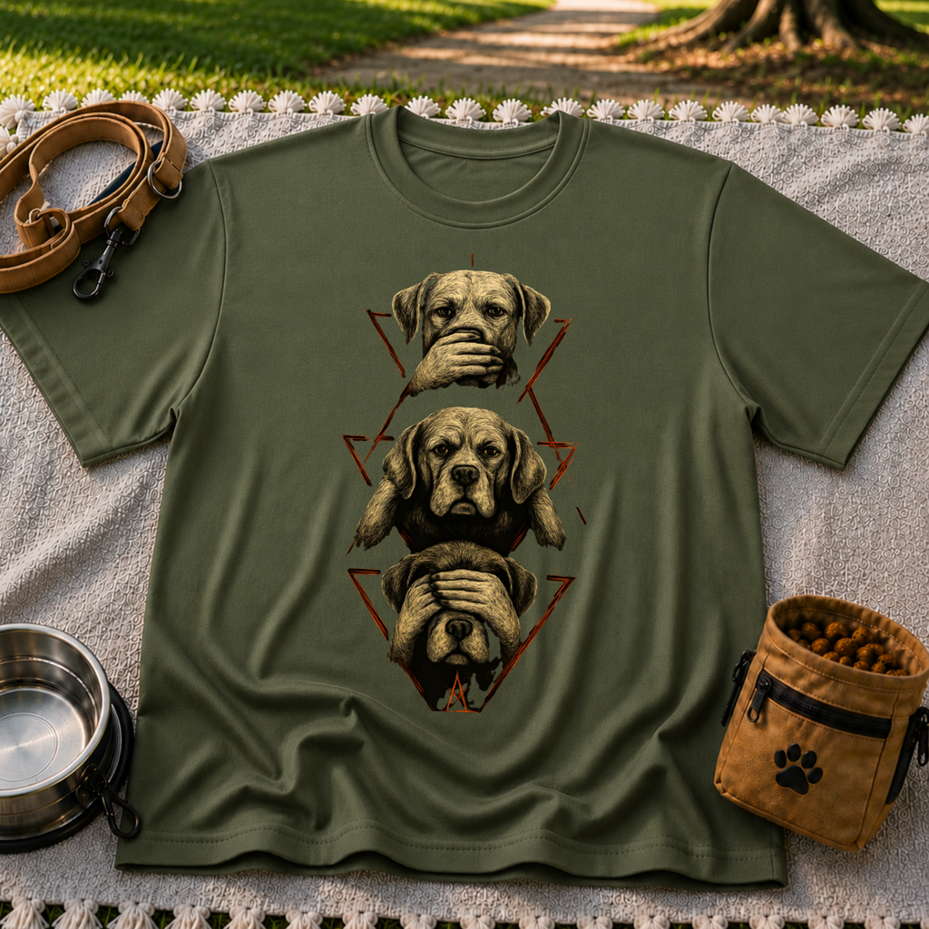 TT-THREE-WISE-DOGS STOREFRONT COLLAR V04 :: Military Green