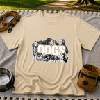 Dogs Are My Kind of People design on a Sand T-shirt.