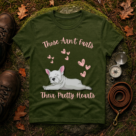 Funny French Bulldog Shirt - Those Aren’t Farts Quote Tee, Casual Everyday Wear