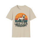 Vintage Pitbull Mom Shirt T-Shirt