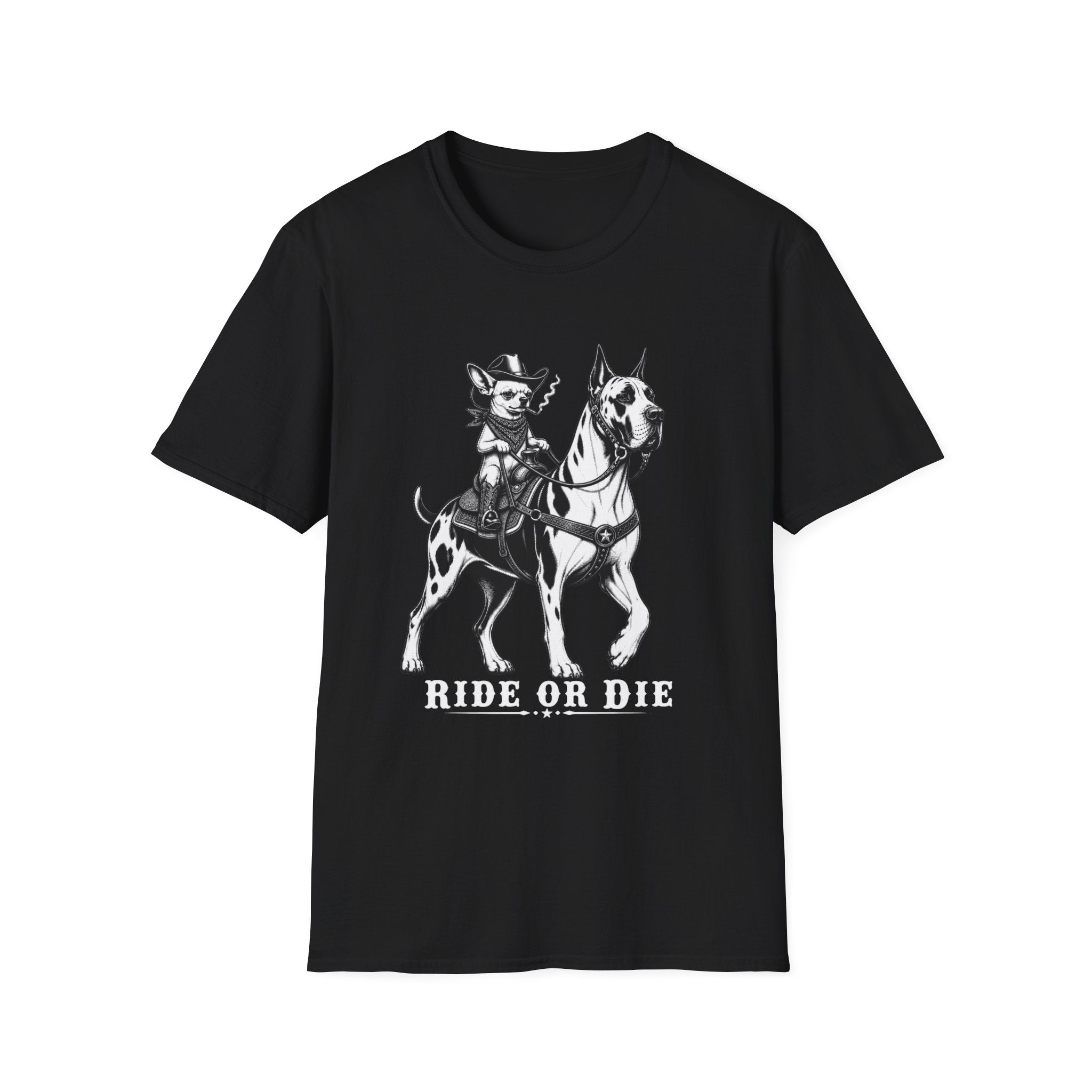 Ride or Die Dog Rider T-Shirt