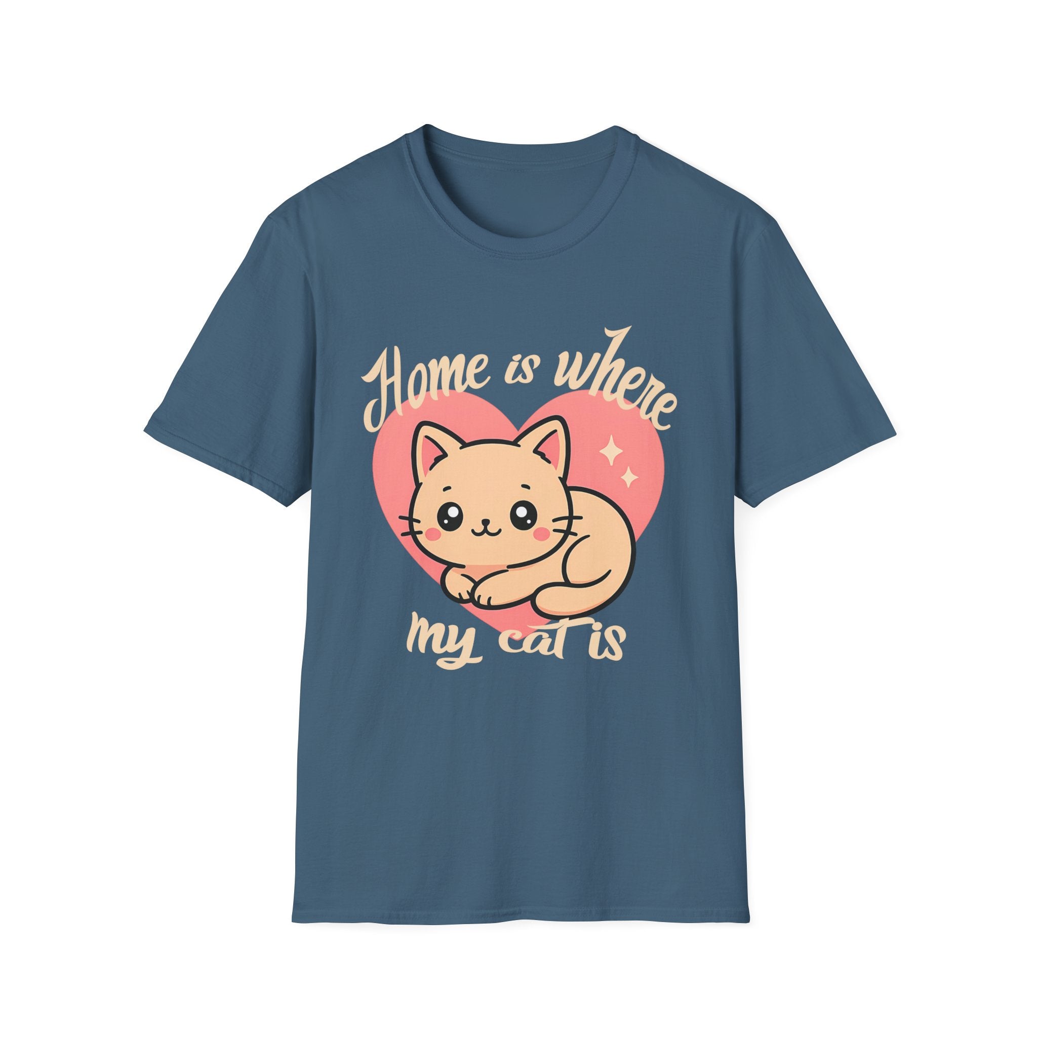 Home Is Where My Cat Is T-Shirt