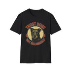 Trust Dogs Not Billionaires Vintage Dog T-Shirt