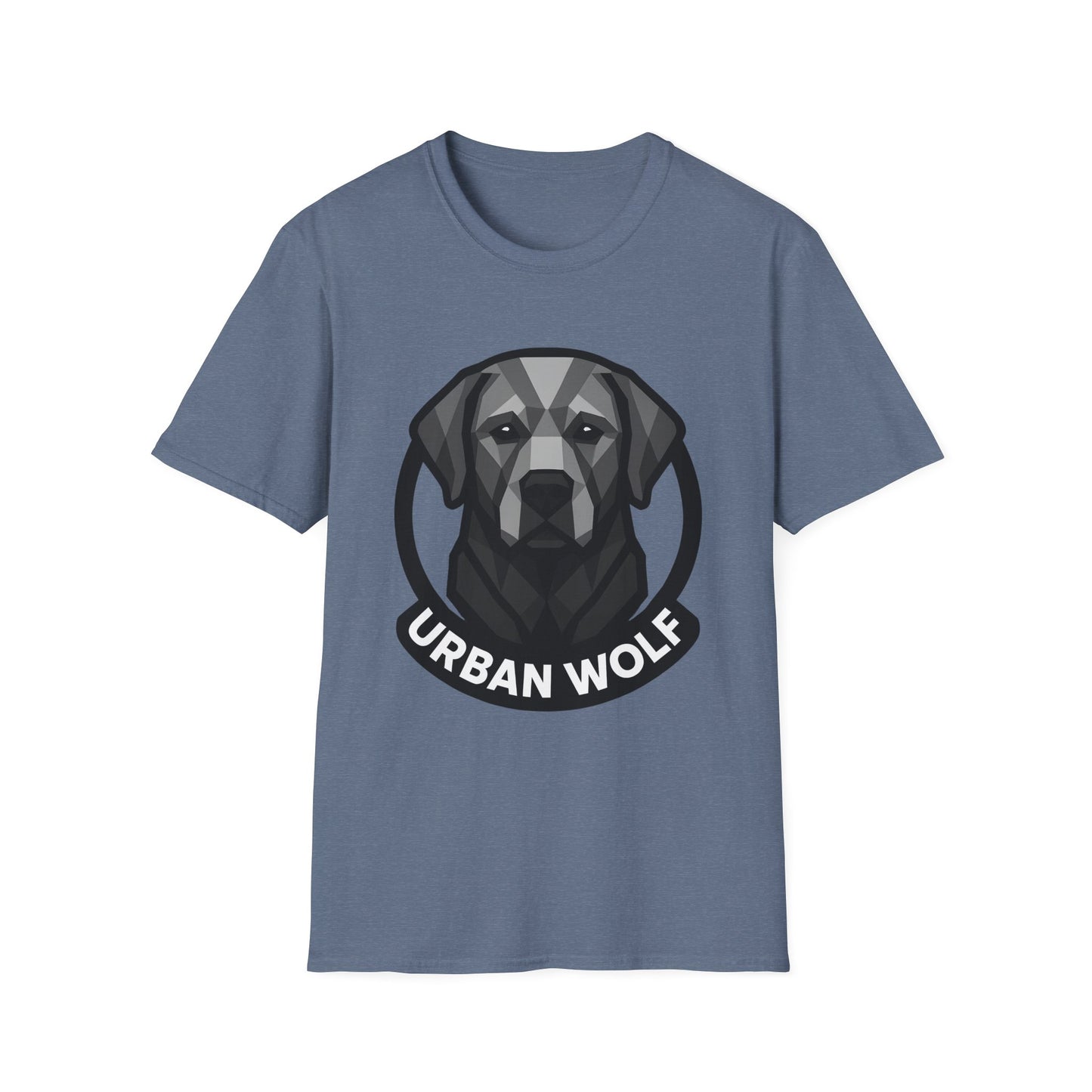 Urban Wolf Unisex T-Shirt, Dog Lover Gift, Casual Wear, Animal Tee, Vet Student Gift, Pet Owner Apparel