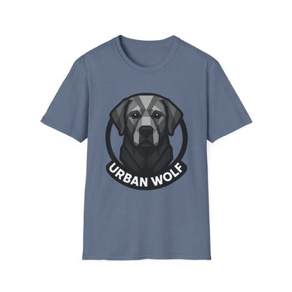 Urban Wolf Unisex T-Shirt, Dog Lover Gift, Casual Wear, Animal Tee, Vet Student Gift, Pet Owner Apparel