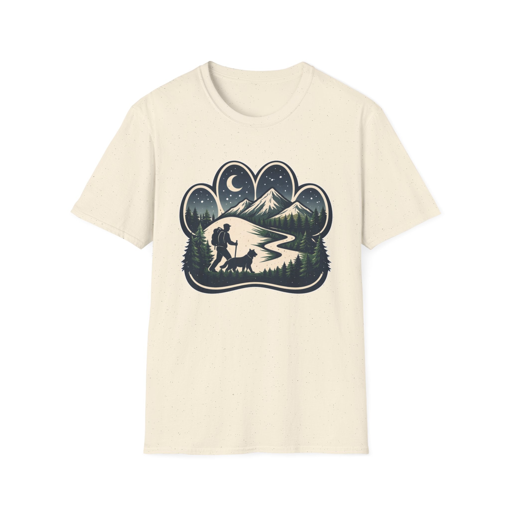 Hiker Paw Scenic T-Shirt
