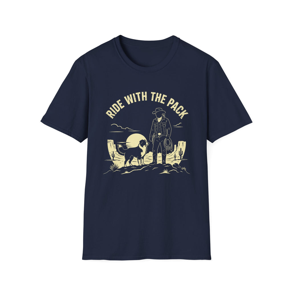 Ride With The Pack Western T-Shirt