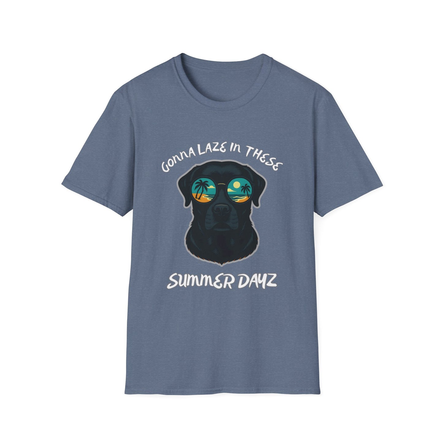 Cool Dog Summer Vibes T-Shirt, Summer T-Shirt, Dog Lover Gift, Casual Wear, Gift for Pet Owners, Beach Day Top
