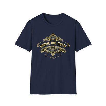 Bougie Dog Crew T-Shirt — Spoiled Dog Mom Tee
