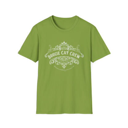 Bougie Cat Crew Tee – Purrfectly Pampered Cat Shirt