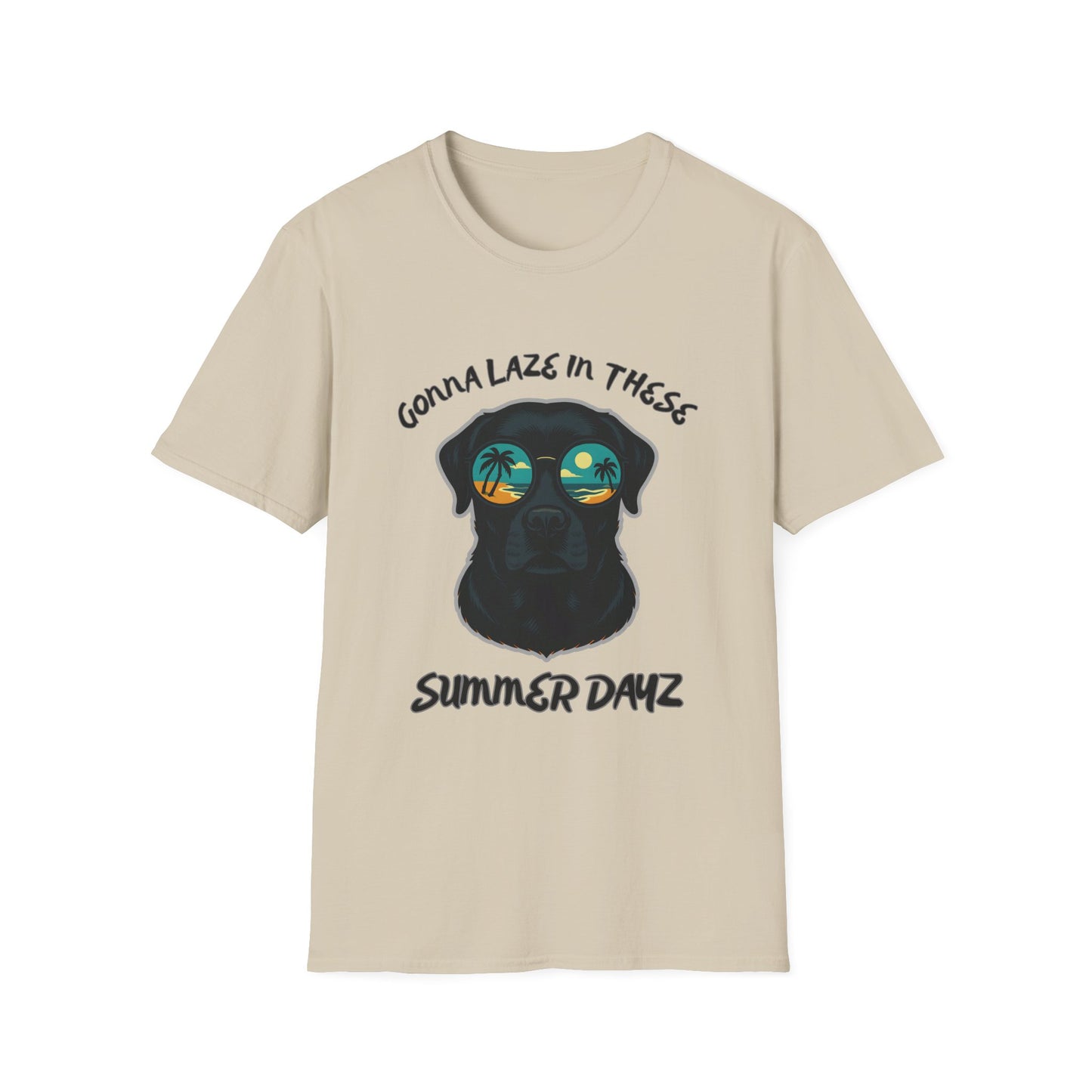 Cool Dog Summer Vibes T-Shirt, Summer T-Shirt, Dog Lover Gift, Casual Wear, Gift for Pet Owners, Beach Day Top