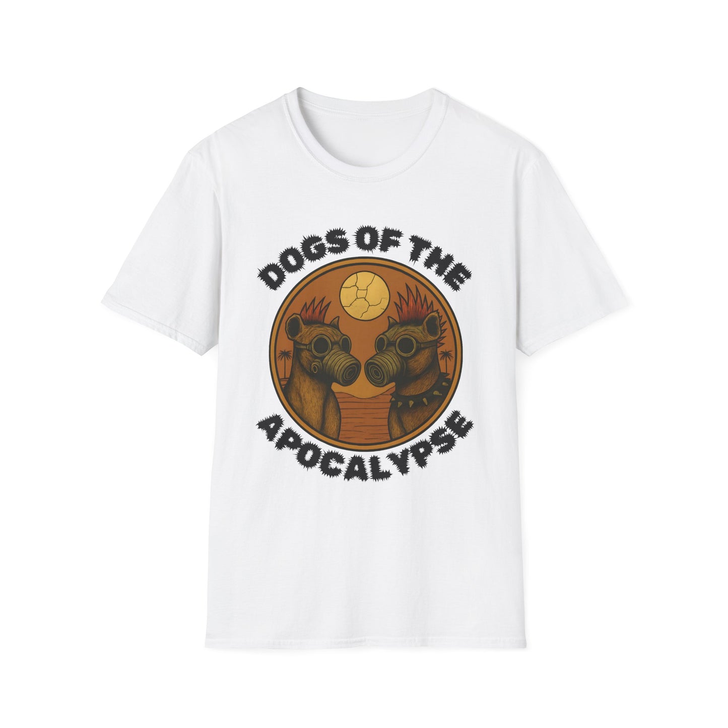 Dogs of the Apocalypse Unisex T-Shirt, Funny Pet Lover Gift, Dog Owner Apparel, Quirky Graphic Tee, Casual Wear