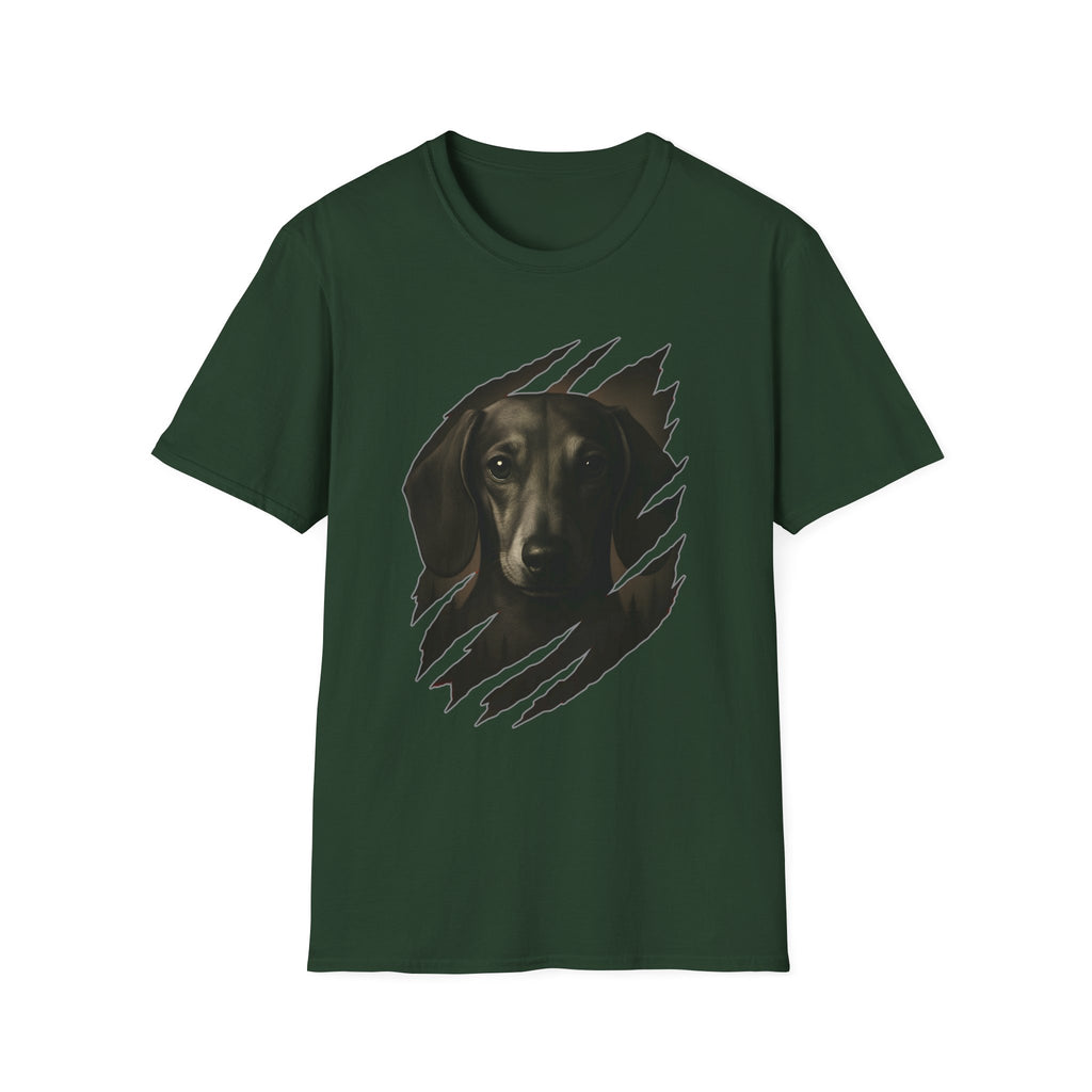 Dachshund Ripped Claw T-Shirt