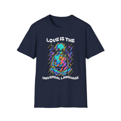 Alien Hug Dog Tee – Love Is The Universal Language