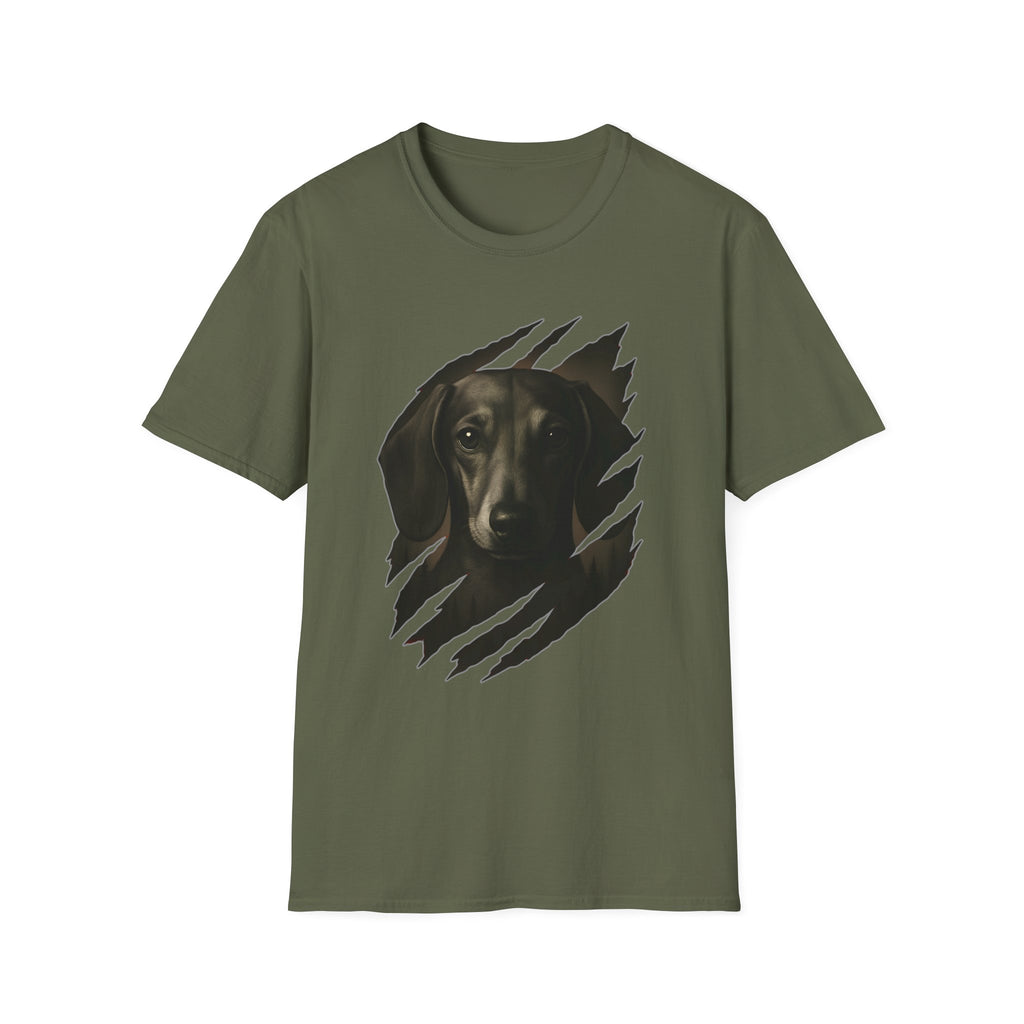 Dachshund Ripped Claw T-Shirt