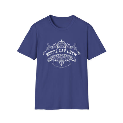 Bougie Cat Crew Tee – Purrfectly Pampered Cat Shirt
