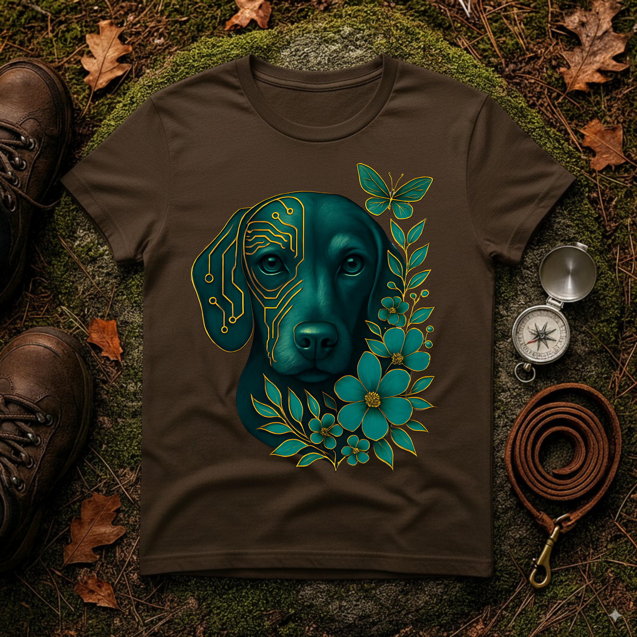 Artistic Dog Lover T-Shirt