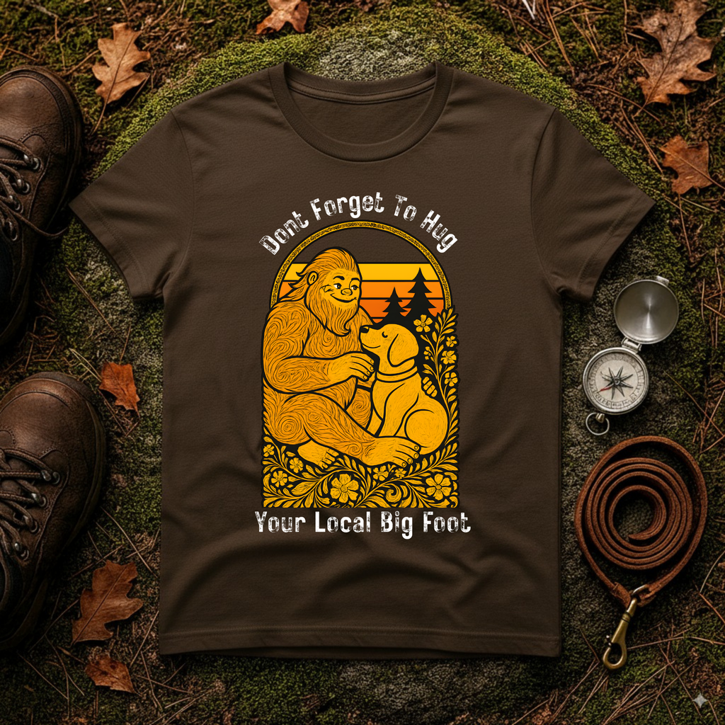 Bigfoot Hug T-Shirt