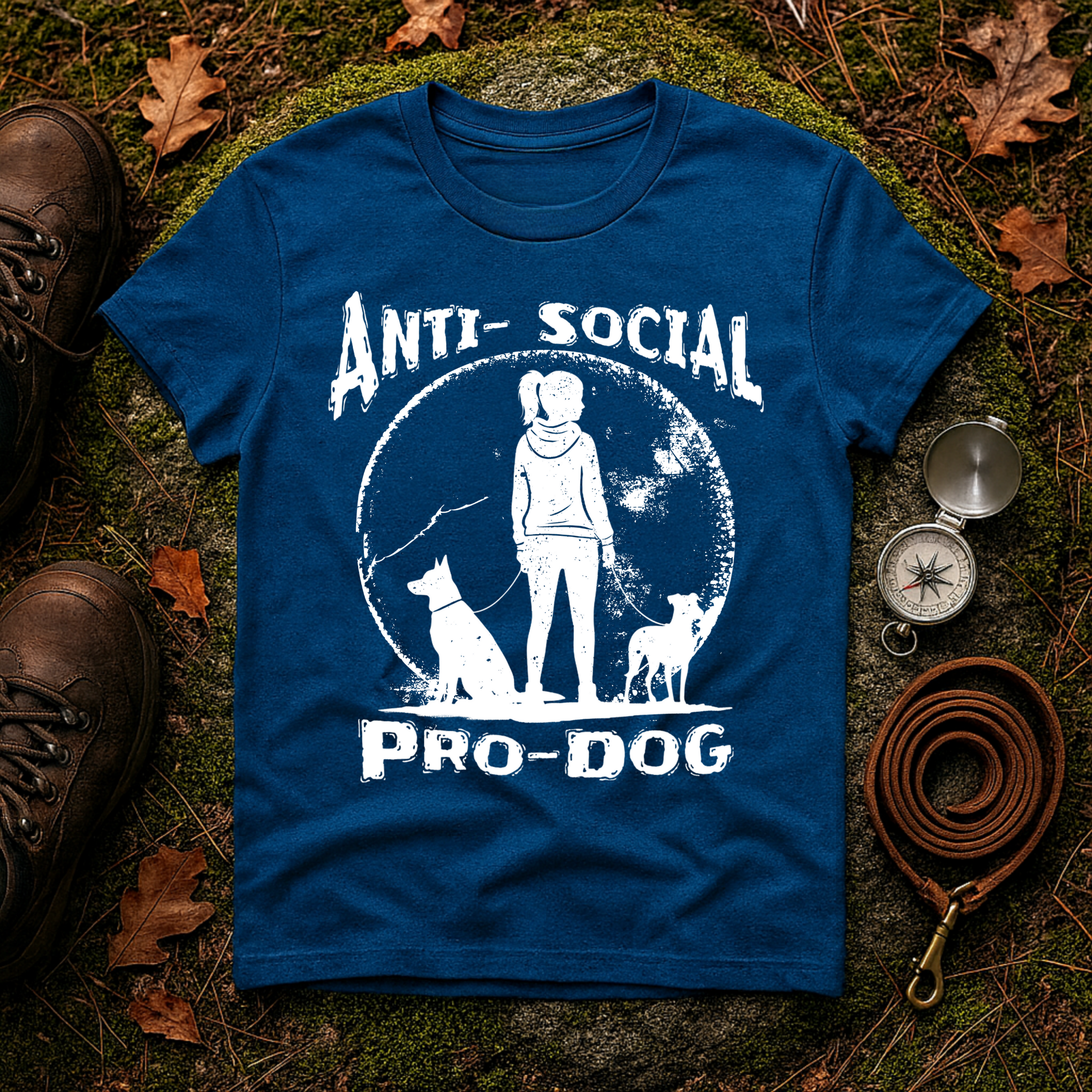 Anti-Social Pro-Dog T-Shirt