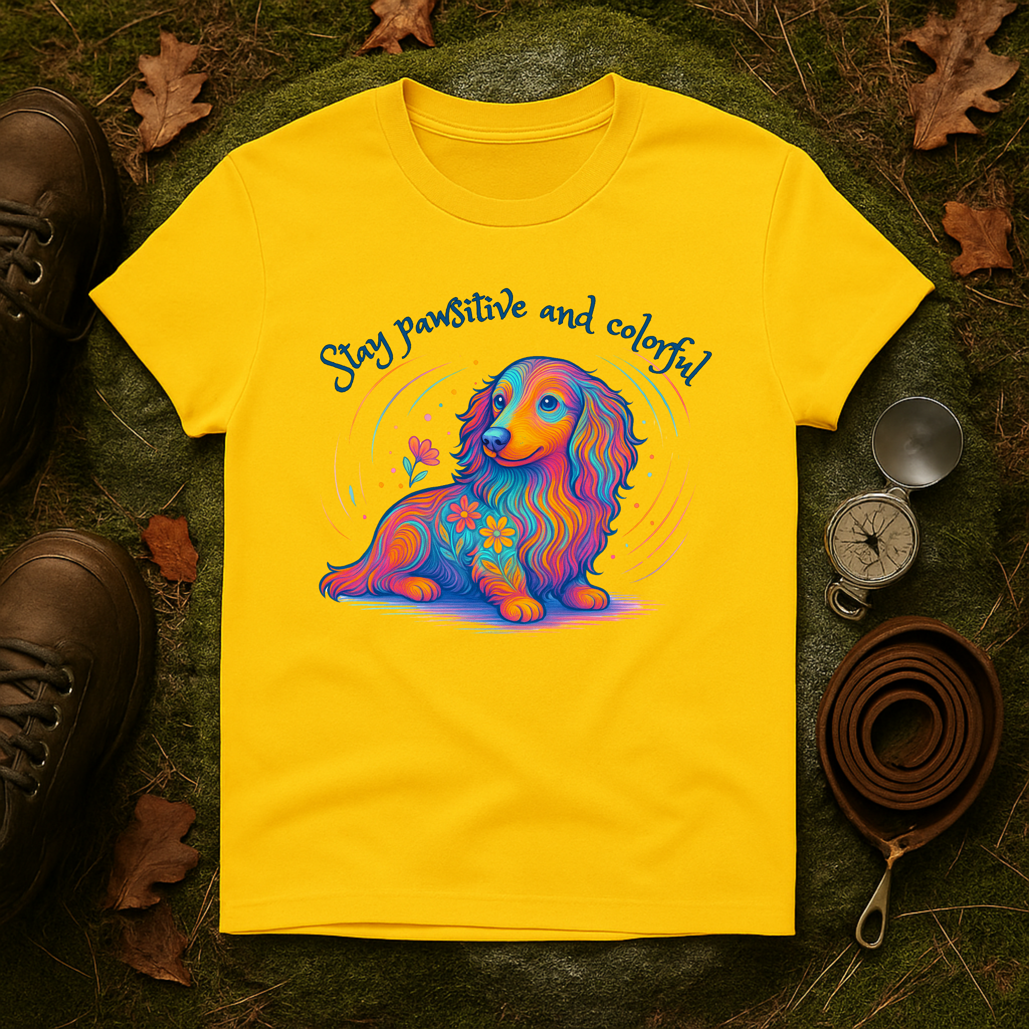 Colorful Dachshund T-Shirt