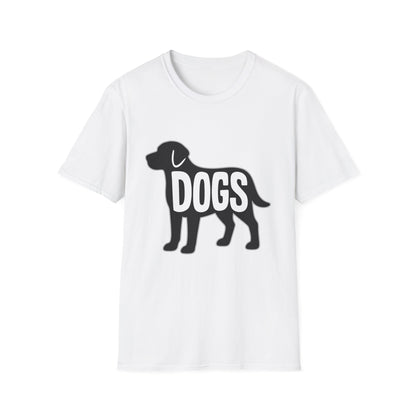 Dog Lover Unisex T-Shirt, Casual Pet Tee, Animal Lover Gift, Dog-Themed Apparel, Fun Graphic Shirt, Birthday Present