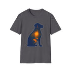 Sunset Dog Silhouette T-Shirt