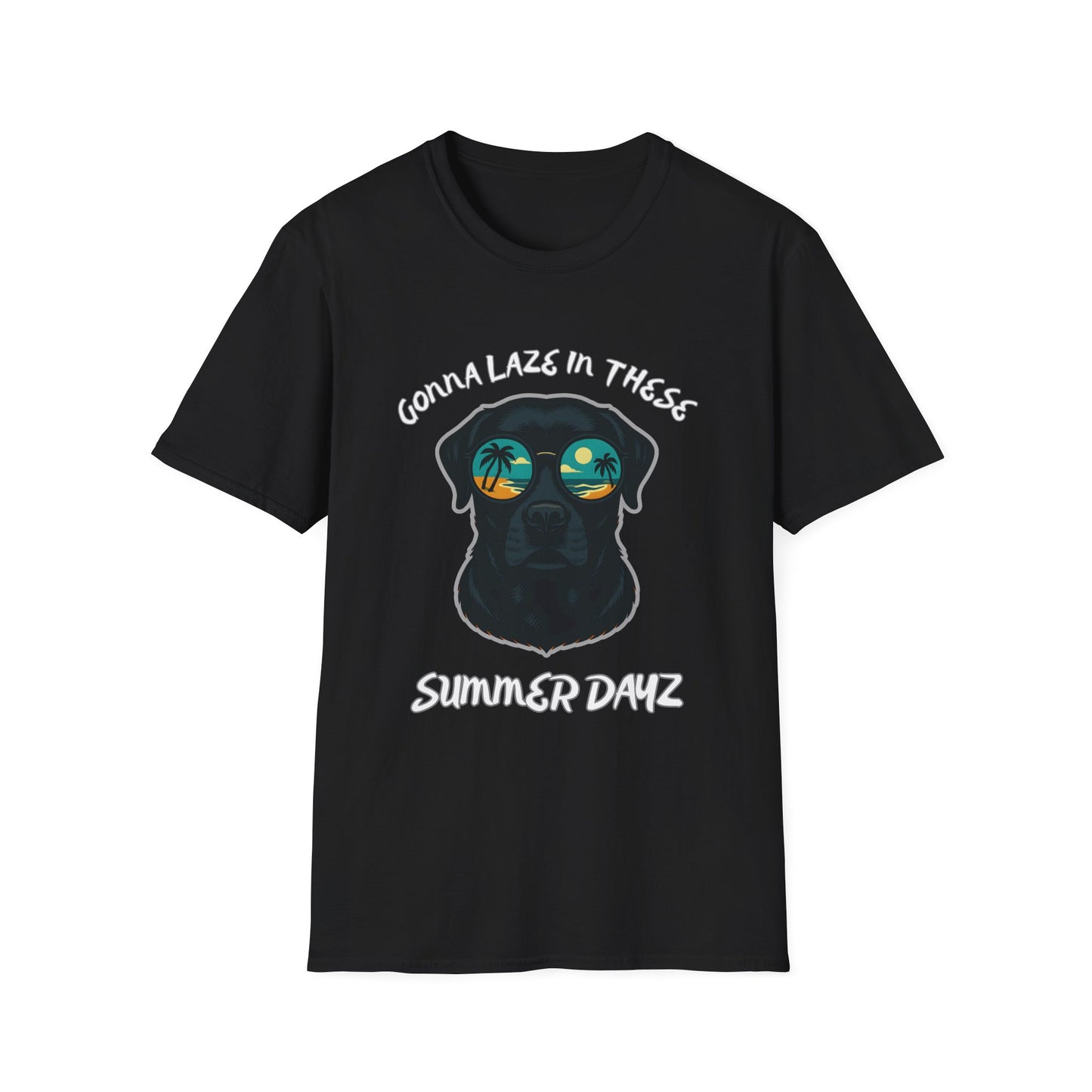 Cool Dog Summer Vibes T-Shirt, Summer T-Shirt, Dog Lover Gift, Casual Wear, Gift for Pet Owners, Beach Day Top