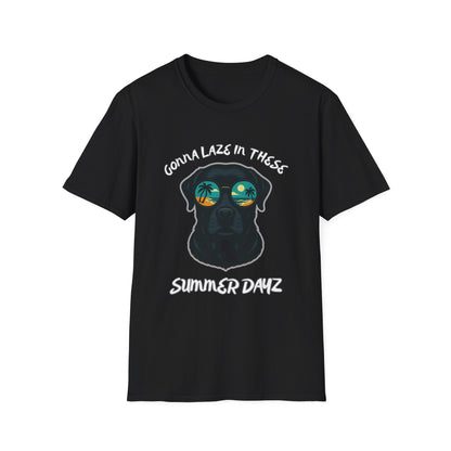 Cool Dog Summer Vibes T-Shirt, Summer T-Shirt, Dog Lover Gift, Casual Wear, Gift for Pet Owners, Beach Day Top