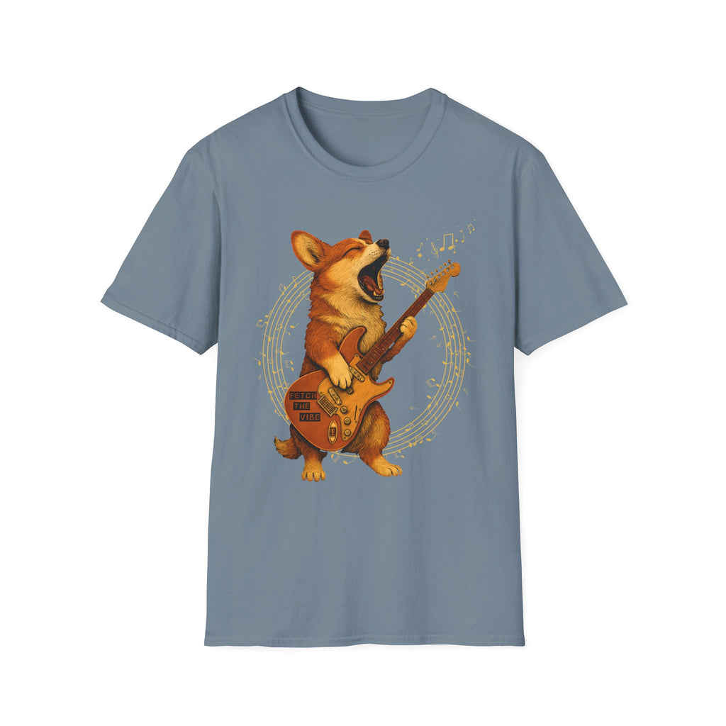 Rockin’ Corgi Guitar T-Shirt