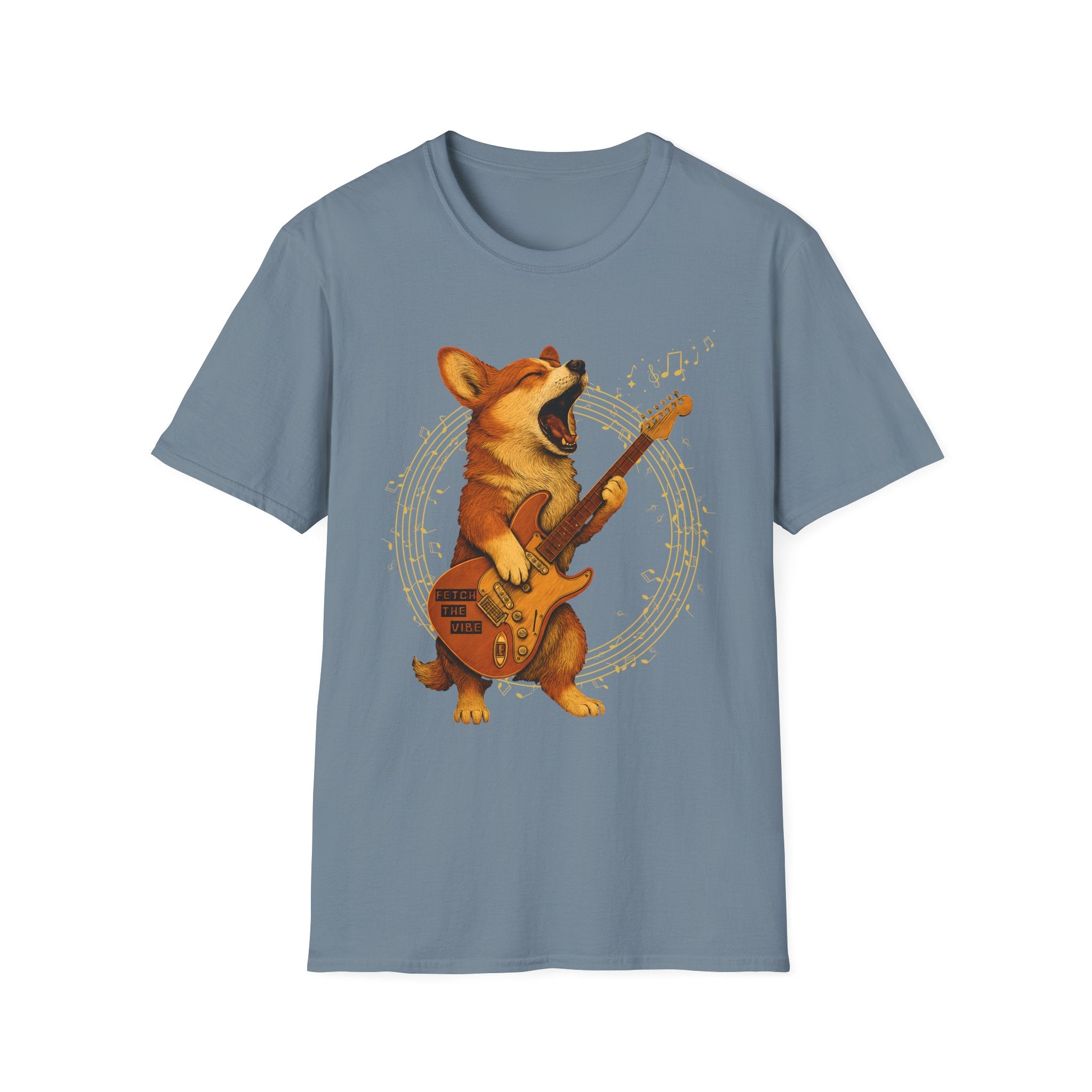 Rockin’ Corgi Guitar T-Shirt