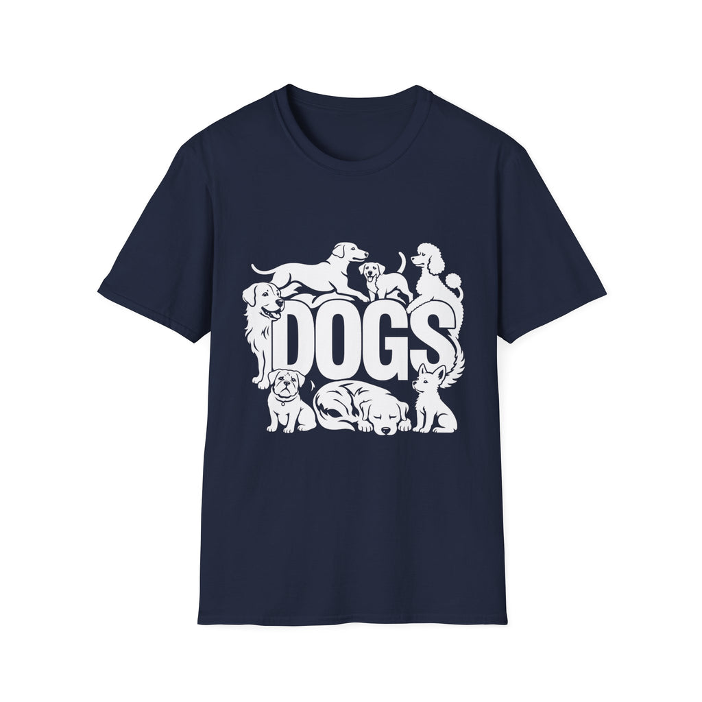 Dogs Lover Graphic T-Shirt